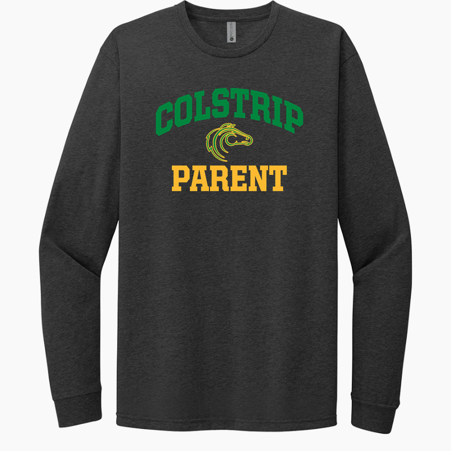 COLSTRIP HIGH SCHOOL COLTS <span class="pdp-name-mascot">COLSTRIP COLTS/FILLIES</span> Next Level Apparel CVC Unisex Long Sleeve Tee