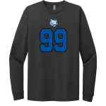 Crow Tigers <span class="pdp-name-mascot">Crow Middle School Tigers</span> Next Level Apparel CVC Unisex Long Sleeve Tee Front Thumbnail