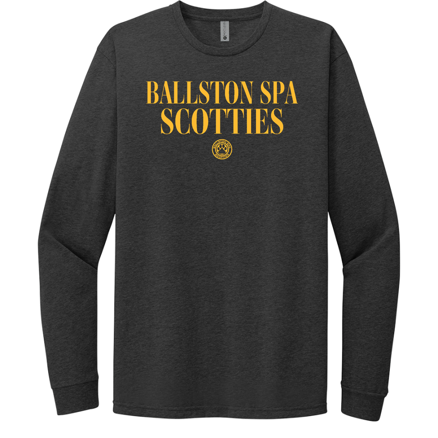 Ballston Spa Scotties The Official Online Store <span class="pdp-name-mascot">Baaston Spa Scotties</span> Next Level Apparel CVC Unisex Long Sleeve Tee