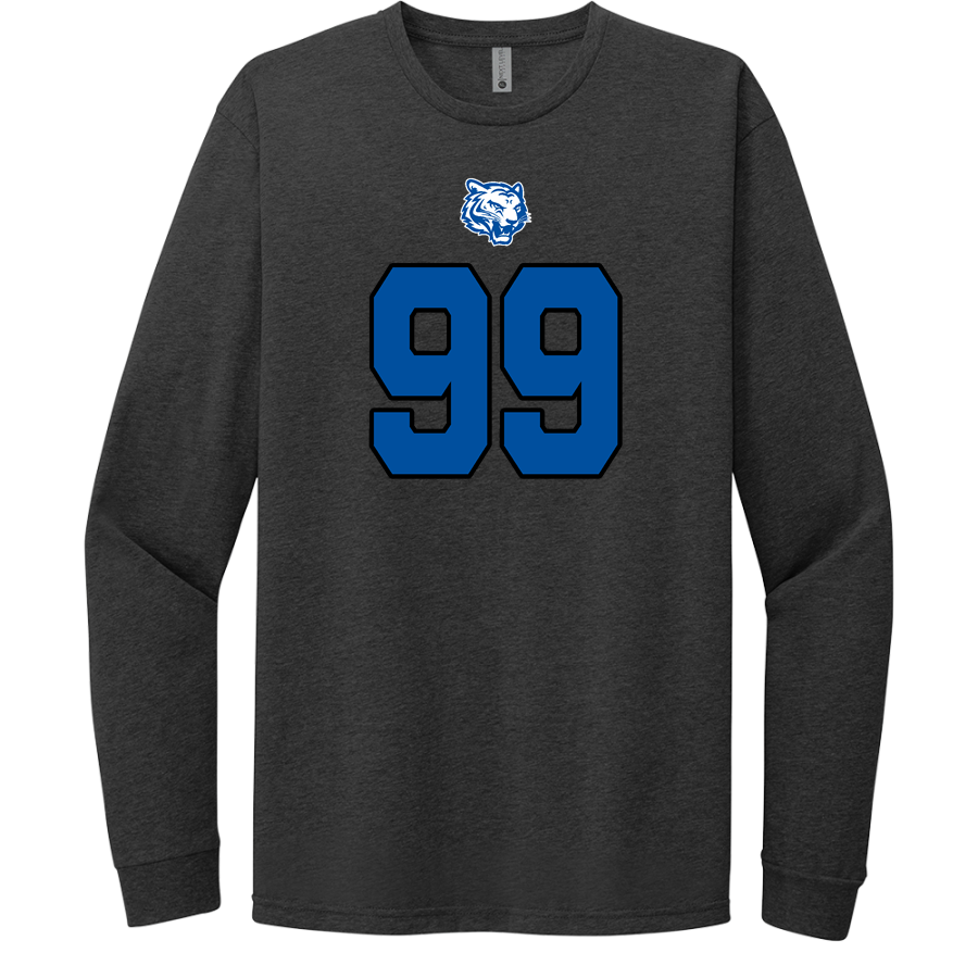 Crow Tigers <span class="pdp-name-mascot">Crow Middle School Tigers</span> Next Level Apparel CVC Unisex Long Sleeve Tee
