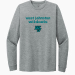 WEST JOHNSTON HIGH SCHOOL WILDCATS <span class="pdp-name-mascot">WEST JOHNSTON WILDCATS</span> Next Level Apparel CVC Unisex Long Sleeve Tee Front Thumbnail