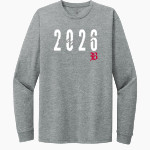 Baylor School Red Raiders Next Level Apparel CVC Unisex Long Sleeve Tee Front Thumbnail