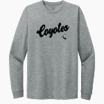 HERON LAKE-OKABENA Coyotes <span class="pdp-name-mascot">HERON LAKE - OKABENA Coyotes</span> Next Level Apparel CVC Unisex Long Sleeve Tee Front Thumbnail