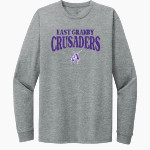 East Granby Crusaders Next Level Apparel CVC Unisex Long Sleeve Tee Front Thumbnail