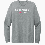 SAINT ANSGAR HIGH SCHOOL SAINTS <span class="pdp-name-mascot">SAINT ANSGAR SAINTS</span> Next Level Apparel CVC Unisex Long Sleeve Tee Front Thumbnail