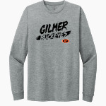 GILMER HIGH SCHOOL BUCKEYES <span class="pdp-name-mascot">GILMER BUCKEYES</span> Next Level Apparel CVC Unisex Long Sleeve Tee Front Thumbnail