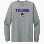 El Paso-Gridley Titans Next Level Apparel CVC Unisex Long Sleeve Tee Front Thumbnail