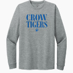 Crow Tigers Next Level Apparel CVC Unisex Long Sleeve Tee Front Thumbnail
