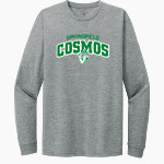 SPRINGFIELD HIGH SCHOOL COSMOS <span class="pdp-name-mascot">SPRINGFIELD COSMOS</span> Next Level Apparel CVC Unisex Long Sleeve Tee Front Thumbnail