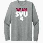 Southern Virginia Knights <span class="pdp-name-mascot">Southern Virginia University Knights</span> Next Level Apparel CVC Unisex Long Sleeve Tee Front Thumbnail