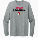 Eleva-Strum Cardinals <span class="pdp-name-mascot">Eleva-Strum Cardinals</span> Next Level Apparel CVC Unisex Long Sleeve Tee Front Thumbnail