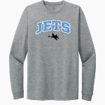 James Clemens Jets <span class="pdp-name-mascot">James Clemens Jets</span> Next Level Apparel CVC Unisex Long Sleeve Tee Front Thumbnail