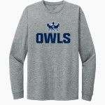 HONDO HIGH SCHOOL OWLS <span class="pdp-name-mascot">HONDO OWLS</span> Next Level Apparel CVC Unisex Long Sleeve Tee Front Thumbnail