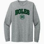 BOLES HIGH SCHOOL HORNETS Next Level Apparel CVC Unisex Long Sleeve Tee Front Thumbnail