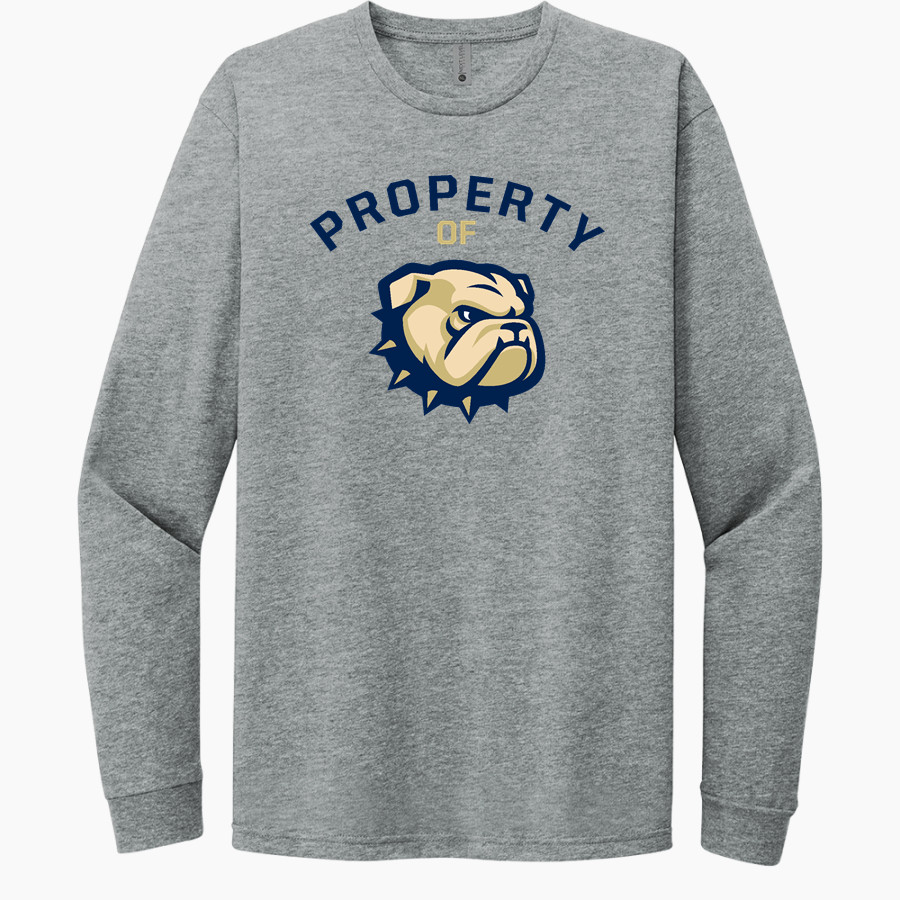 Wingate University Bulldogs Next Level Apparel CVC Unisex Long Sleeve Tee