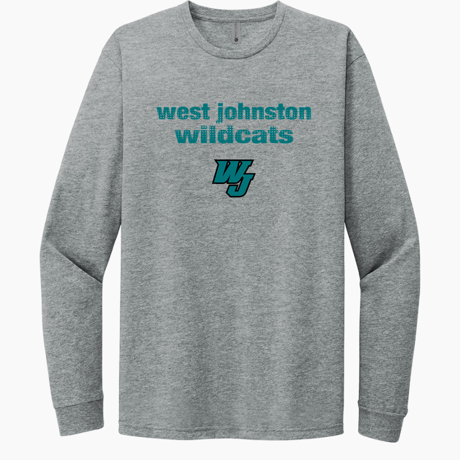 WEST JOHNSTON HIGH SCHOOL WILDCATS <span class="pdp-name-mascot">WEST JOHNSTON WILDCATS</span> Next Level Apparel CVC Unisex Long Sleeve Tee