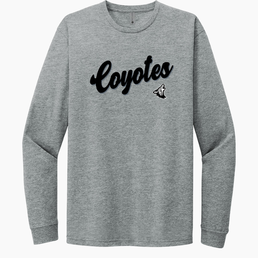 HERON LAKE-OKABENA Coyotes <span class="pdp-name-mascot">HERON LAKE - OKABENA Coyotes</span> Next Level Apparel CVC Unisex Long Sleeve Tee