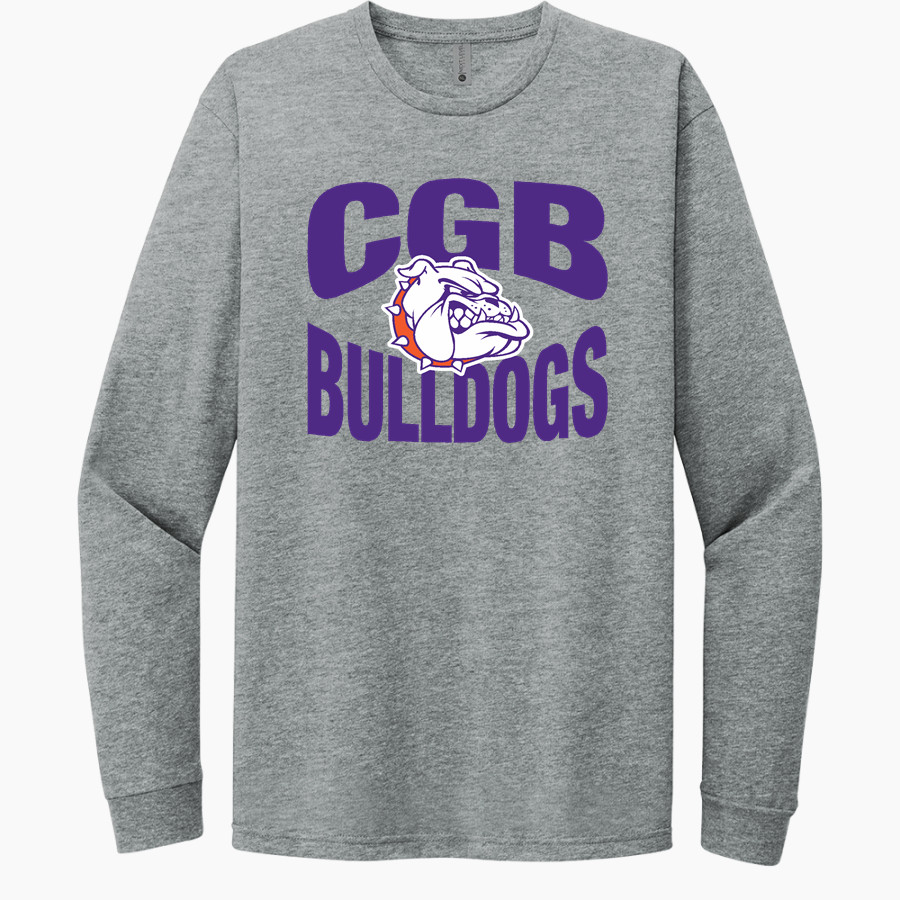 BEMENT MIDDLE SCHOOL BULLDOGS <span class="pdp-name-mascot">BEMENT BULLDOGS</span> Next Level Apparel CVC Unisex Long Sleeve Tee
