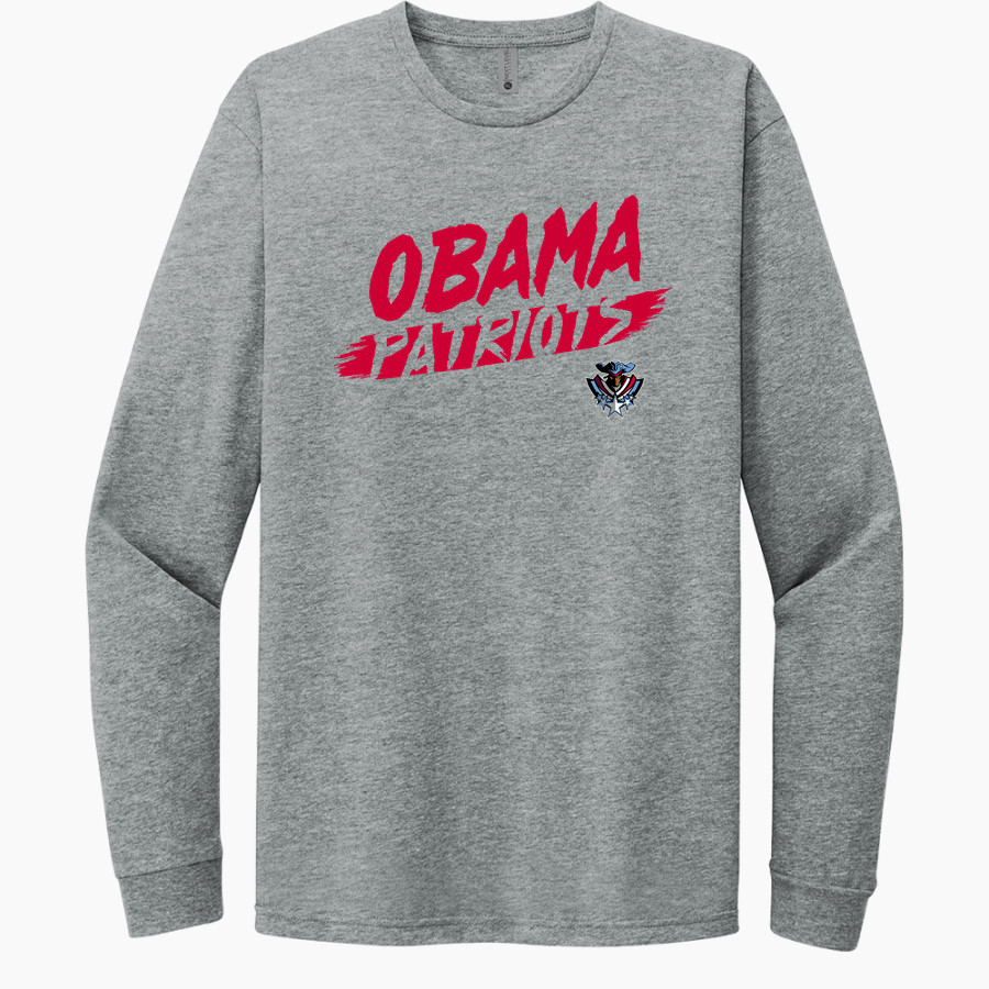 Obama Patriots <span class="pdp-name-mascot">Michelle Obama School of Technology and the Arts Patriots</span> Next Level Apparel CVC Unisex Long Sleeve Tee