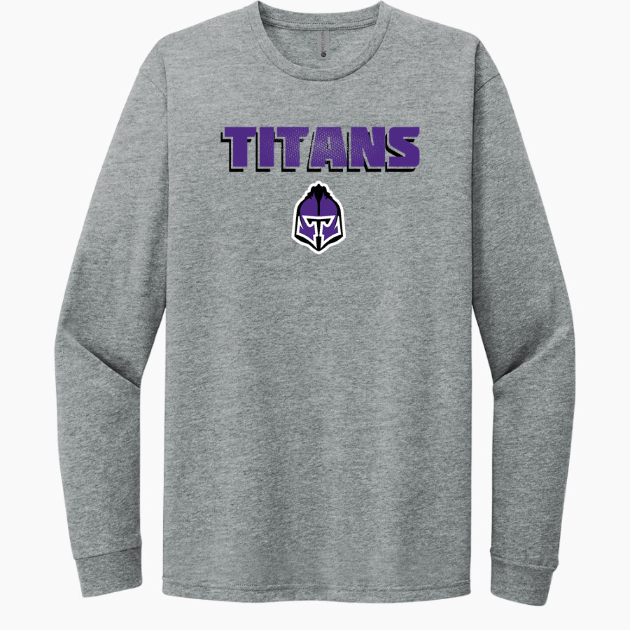 El Paso-Gridley Titans Next Level Apparel CVC Unisex Long Sleeve Tee