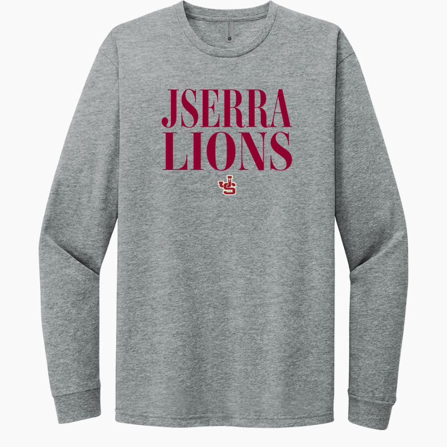 JSERRA CATHOLIC HIGH SCHOOL LIONS <span class="pdp-name-mascot">J SERRA LIONS</span> Next Level Apparel CVC Unisex Long Sleeve Tee