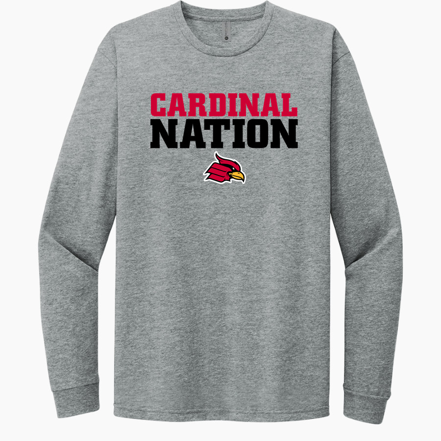 Wheeling University Cardinals Online Store <span class="pdp-name-mascot">Wheeling University Cardinals</span> Next Level Apparel CVC Unisex Long Sleeve Tee