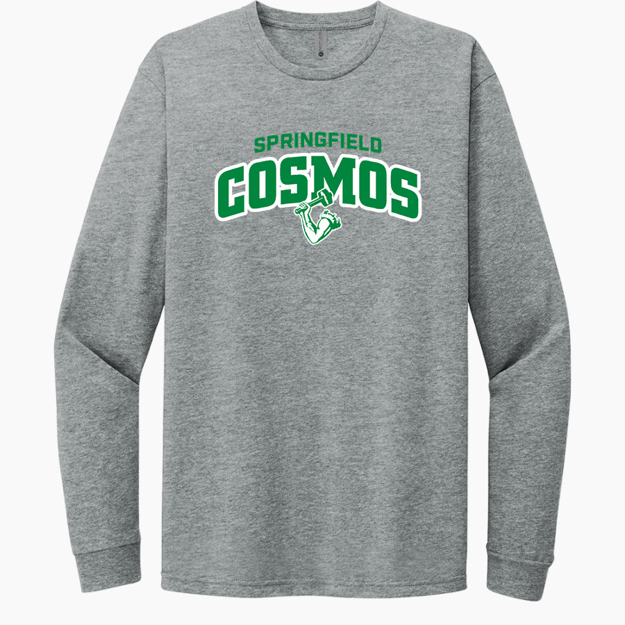 SPRINGFIELD HIGH SCHOOL COSMOS <span class="pdp-name-mascot">SPRINGFIELD COSMOS</span> Next Level Apparel CVC Unisex Long Sleeve Tee