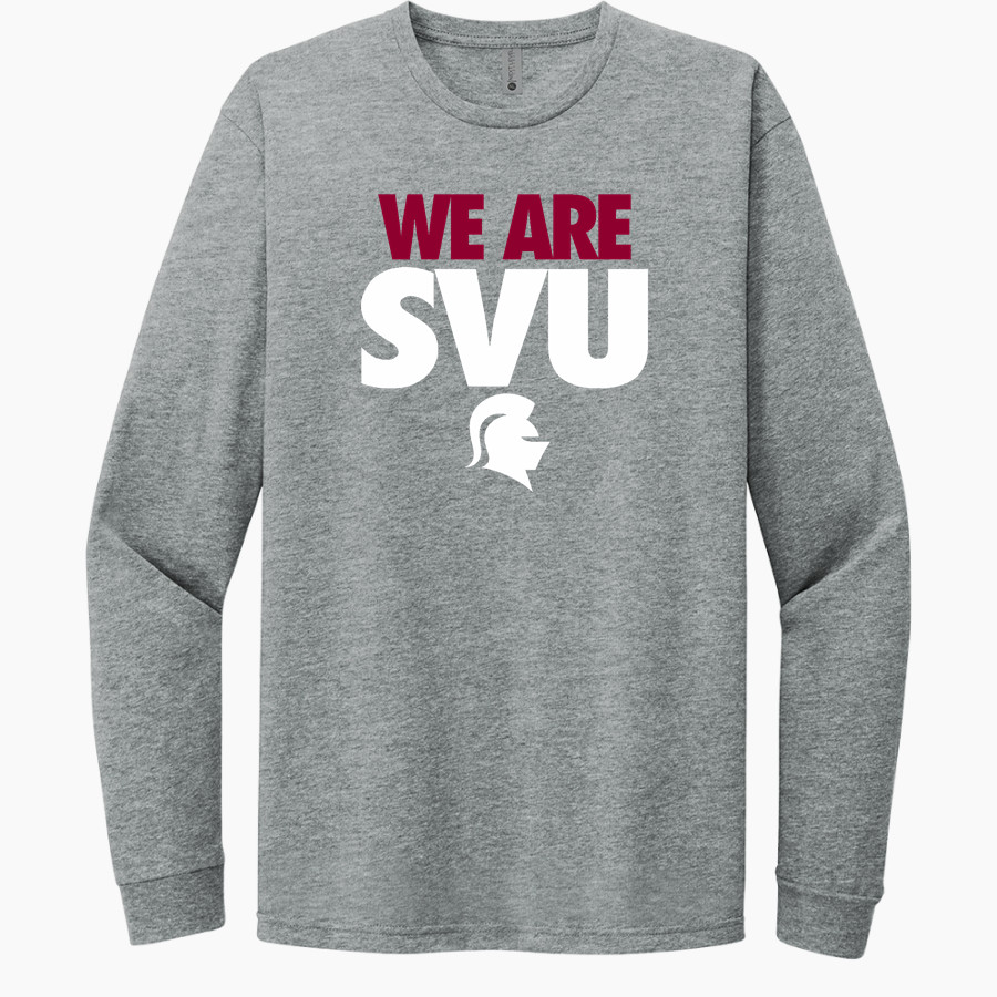 Southern Virginia Knights <span class="pdp-name-mascot">Southern Virginia University Knights</span> Next Level Apparel CVC Unisex Long Sleeve Tee