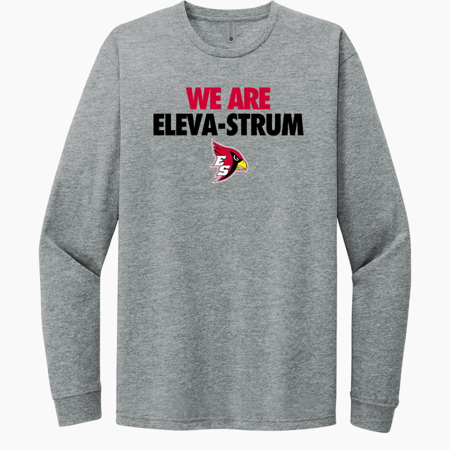 Eleva-Strum Cardinals <span class="pdp-name-mascot">Eleva-Strum Cardinals</span> Next Level Apparel CVC Unisex Long Sleeve Tee