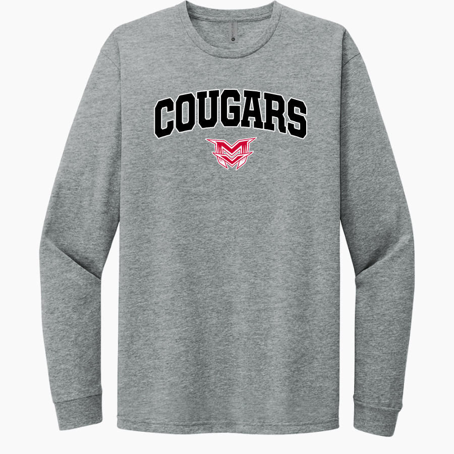 Mountain View Cougars <span class="pdp-name-mascot">Mountain View Cougars</span> Next Level Apparel CVC Unisex Long Sleeve Tee