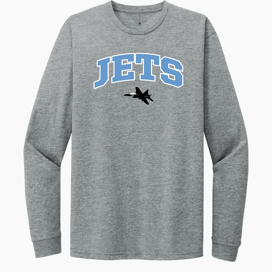 James Clemens Jets <span class="pdp-name-mascot">James Clemens Jets</span> Next Level Apparel CVC Unisex Long Sleeve Tee