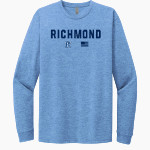 RICHMOND HIGH SCHOOL BLUE DEVILS <span class="pdp-name-mascot">RICHMOND BLUE DEVILS</span> Next Level Apparel CVC Unisex Long Sleeve Tee Front Thumbnail