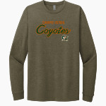 CAMPO VERDE HIGH SCHOOL COYOTES <span class="pdp-name-mascot">CAMPO VERDE COYOTES</span> Next Level Apparel CVC Unisex Long Sleeve Tee Front Thumbnail