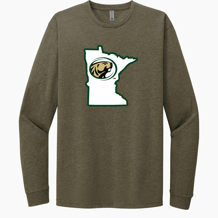 Bemidji State Athletics <span class="pdp-name-mascot">Bemidji State Beavers</span> Next Level Apparel CVC Unisex Long Sleeve Tee