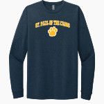 St. Paul of The Cross Tigers Next Level Apparel CVC Unisex Long Sleeve Tee Front Thumbnail