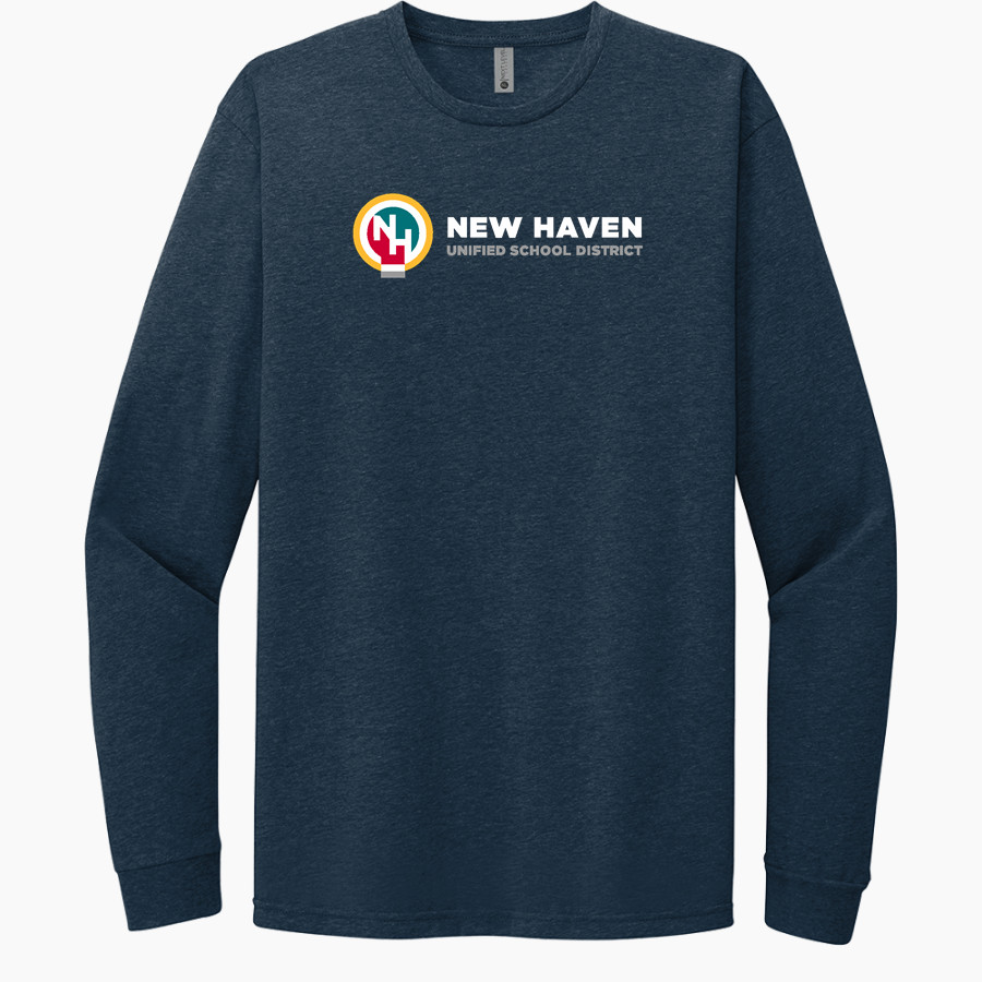 New Haven U.S.D. New Haven U.S.D. Next Level Apparel CVC Unisex Long Sleeve Tee