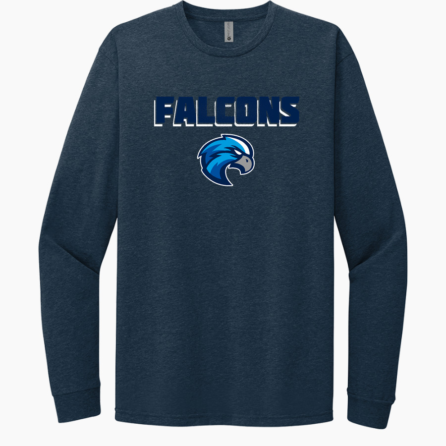 Salem Falcons <span class="pdp-name-mascot">Salem School District Falcons</span> Next Level Apparel CVC Unisex Long Sleeve Tee
