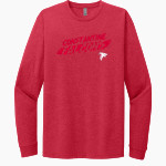 CONSTANTINE HIGH SCHOOL FALCONS <span class="pdp-name-mascot">CONSTANTINE FALCONS</span> Next Level Apparel CVC Unisex Long Sleeve Tee Front Thumbnail