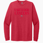 LAKEWOOD HIGH SCHOOL LANCERS <span class="pdp-name-mascot">LAKEWOOD LANCERS</span> Next Level Apparel CVC Unisex Long Sleeve Tee Front Thumbnail