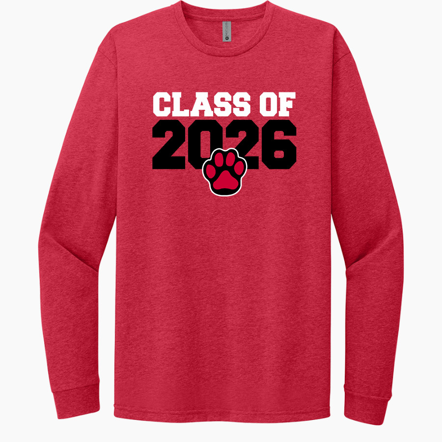 CHATHAM HIGH SCHOOL PANTHERS Next Level Apparel CVC Unisex Long Sleeve Tee