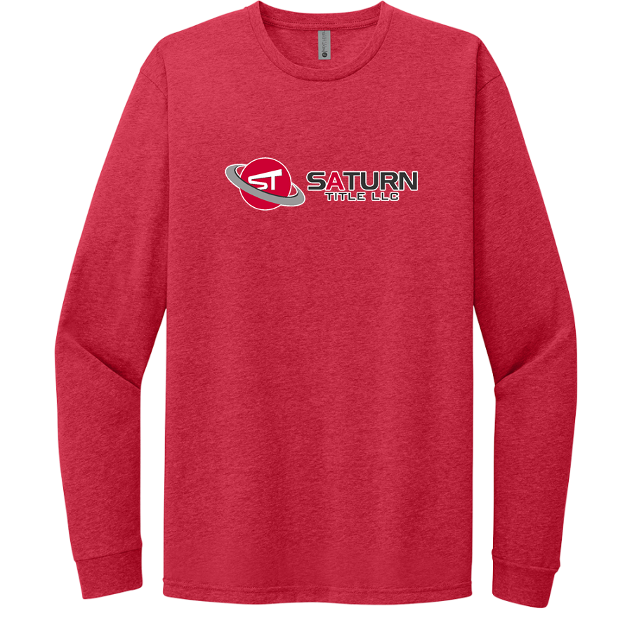 Saturn Title LLC Saturn Title <span class="pdp-name-mascot">Saturn Title LLC</span> Next Level Apparel CVC Unisex Long Sleeve Tee
