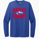 Macon East Knights Next Level Apparel CVC Unisex Long Sleeve Tee Front Thumbnail