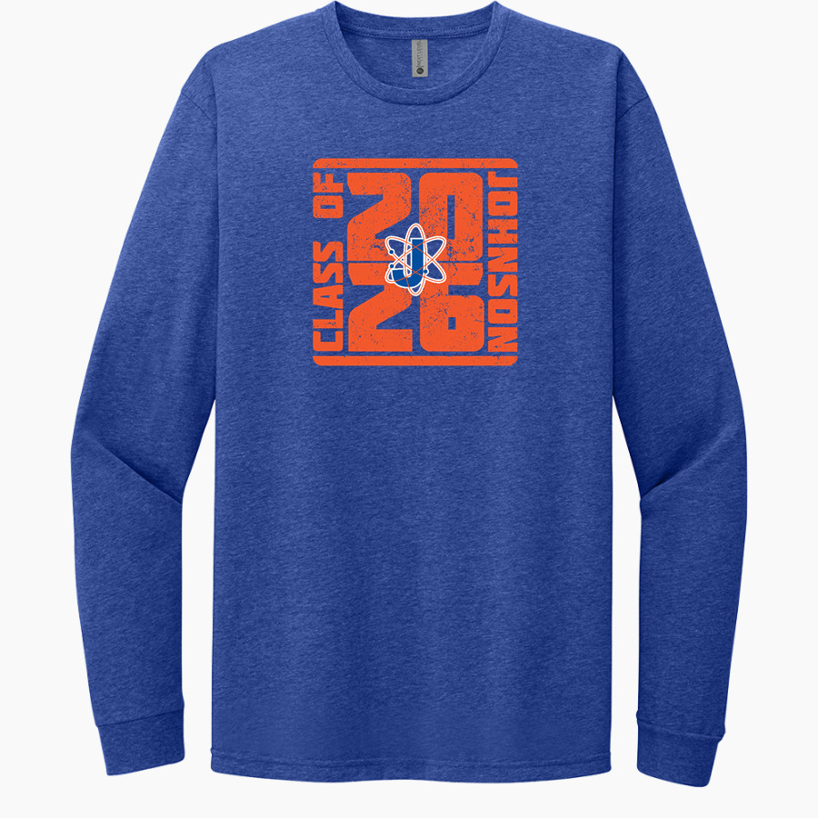 Johnson Atom Smashers <span class="pdp-name-mascot">Sol C. Johnson Atom Smashers</span> Next Level Apparel CVC Unisex Long Sleeve Tee