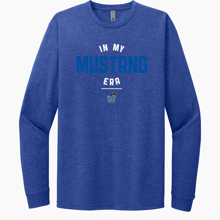 MacArthur Elementary Mustangs Next Level Apparel CVC Unisex Long Sleeve Tee
