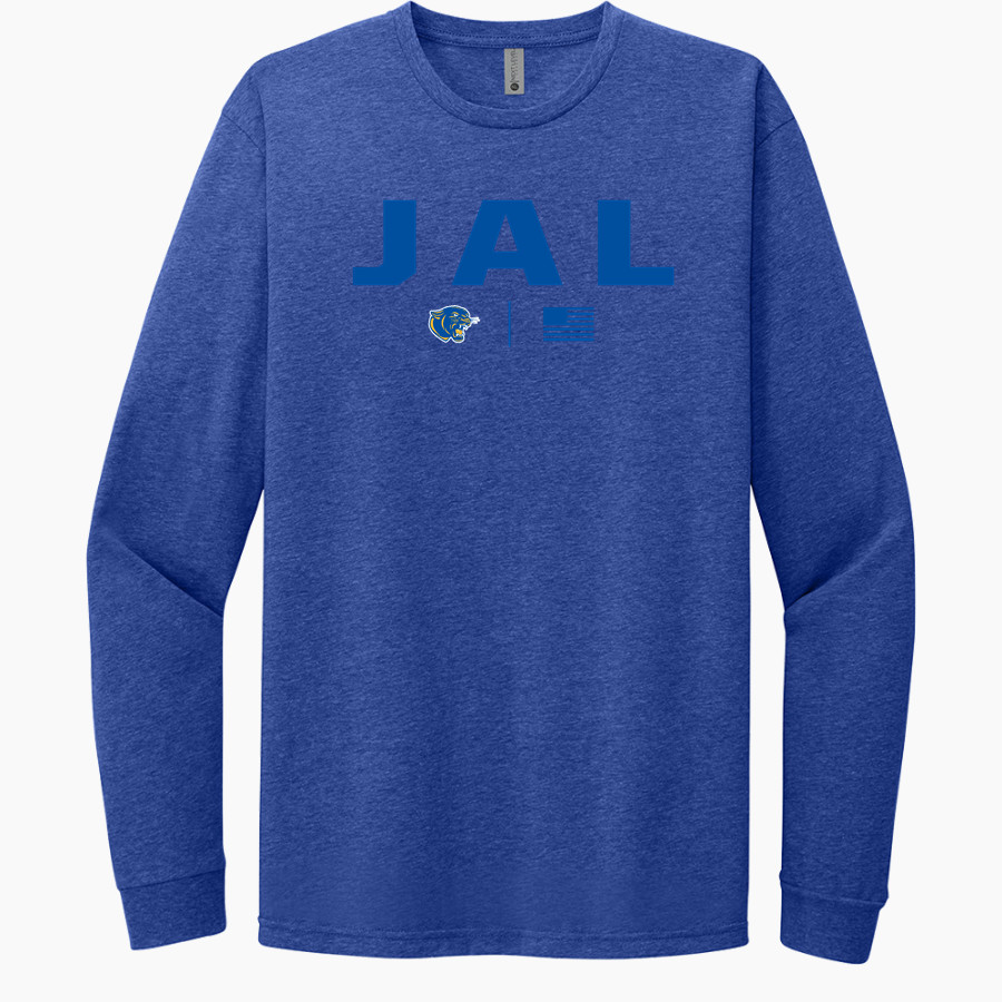 JAL HIGH SCHOOL PANTHERS <span class="pdp-name-mascot">JAL PANTHERS</span> Next Level Apparel CVC Unisex Long Sleeve Tee