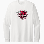 GREAT FALLS HIGH SCHOOL RED DEVILS Next Level Apparel CVC Unisex Long Sleeve Tee Front Thumbnail