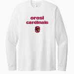 OROSI HIGH SCHOOL CARDINALS <span class="pdp-name-mascot">OROSI CARDINALS</span> Next Level Apparel CVC Unisex Long Sleeve Tee Front Thumbnail