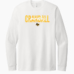 CRANDALL HIGH SCHOOL PIRATES Next Level Apparel CVC Unisex Long Sleeve Tee Front Thumbnail