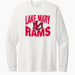 Lake Mary Rams Next Level Apparel CVC Unisex Long Sleeve Tee Front Thumbnail