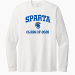 SPARTA HIGH SCHOOL SPARTANS <span class="pdp-name-mascot">SPARTA SPARTANS</span> Next Level Apparel CVC Unisex Long Sleeve Tee Front Thumbnail